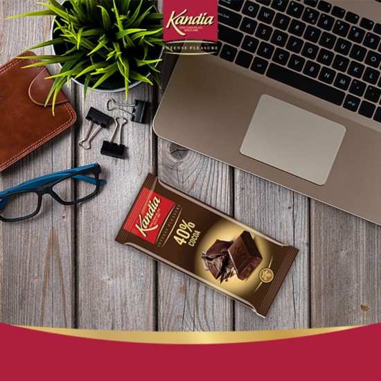 Ciocolata pentru Prajituri, Cacao 40% Kandia, Cantitate 240 g