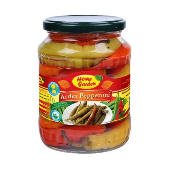 Ardei Peperoni Home Garden, Cantitate 720 ml 680 g