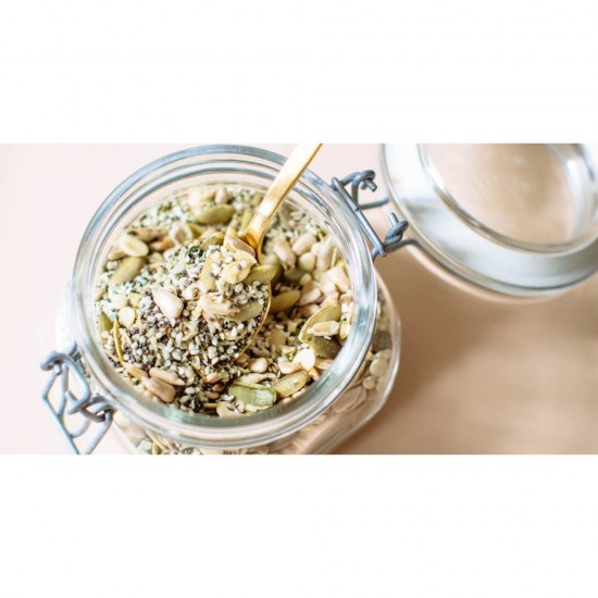 Mix 4 Seminte Sano Vita, 150 g, Amestec Seminte, Mix de Seminte, Mix Seminte, Amestec 4 Seminte, Amestec de Seminte, Seminte Sano Vita, Sano Vita Mix Seminte, Amestec de 4 Seminte, Amestec Seminte Floarea Soarelui, Amestec Seminte Dovleac