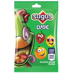 Bomboane Gumate Sugus Clasic, 200 g, cu Aroma de Fructe, Bomboane Gumate Fructate Sugus, Bomboane Gumate Moi Sugus Clasic, Bomboane Gumate cu Aroma de Fructe, Bomboane Gumate cu Fructe, Sugus Bomboane Gumate Moi