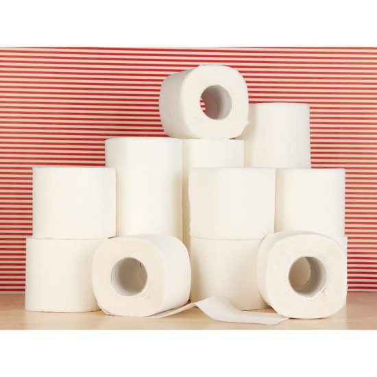 Hartie Igienica Mini Jumbo, Culoare Alba in 2 Straturi, 12 Role / Bax, 285 gr, 100m, Rola Hartie Igienica, Hartie pentru Toaleta, Hartie Igienica Toaleta, Hartie Igienica la Rola, Hartie de Toaleta, Bax Hartie Igienica