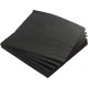 Servetele Negre din Hartie FLUFFY, 100 Buc/Set, 25x25 cm, 2 Straturi, Servetele Negre, Servetele Negre de Masa, Servetele Negre de Hartie, Servetele de Masa, Servetele Uscate, Set Servetele, Servetele Simple, Servetele Fluffy