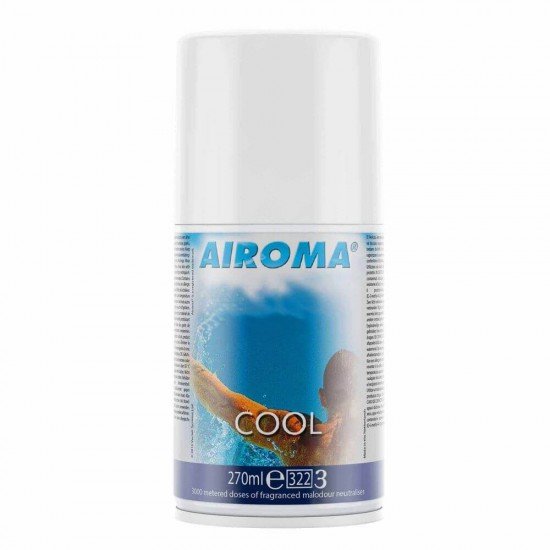 Rezerva Odorizant Camera AIROMA Cool, 270 ml, Odorizant Masculin, Odorizant Spray pentru Camera, Rezerva Odorizant Spray, Odorizante pentru Casa, Spray Odorizant Auto, Odorizante Profesionale, Rezerva Spray pentru Odorizant