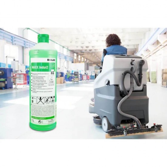 Detergent Super-Umectant pentru Pardoseli ECOLAB MAXX Indur2, 1 L, Detergent Pardoseli Profesional, Detergenti Pardoseli Profesional, Detergent Dezinfectant Pardoseli, Detergenti Pardoseli, Solutie Pardoseli, Solutie Profesionala Pardoseli