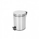 Cos de Gunoi cu Pedala Casa Plastor, 12 L, Inox, Argintiu, Cos cu Pedala, Cos de Gunoi de Inox, Cos Hartie, Cos Gunoi Hartie, Cos Birou, Cos Office, Cosuri Gunoi, Cosuri cu Pedala, Cosuri Gunoi Hartie, Cosuri Birou, Cos din Inox pentru Birou