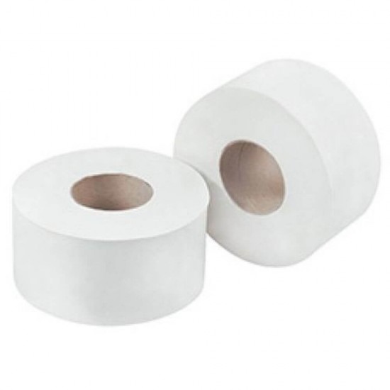 PAPERNET Hartie Igienica Mini Jumbo, Hartie cu 2 Straturi, 12 Role / Bax, 140 m, Hartie Igienica fara Parfum, Hartie Igienica Neparfumata, Hartie Igienica la Bax, Hartie Igienica Alba, Hartie Igienica Papernet