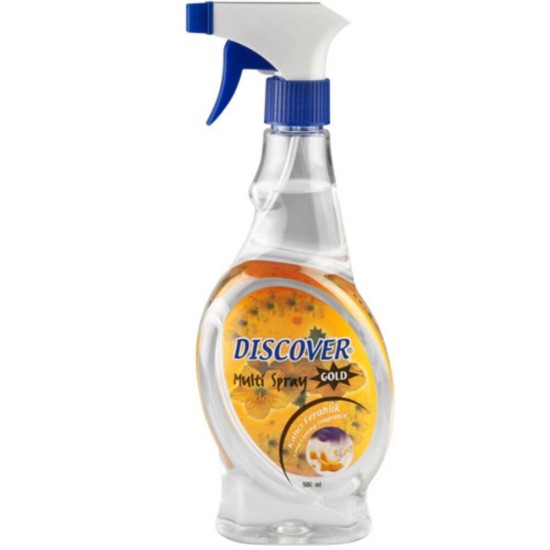 Odorizant Lichid cu Pulverizator DISCOVER Melon, 500 ml, Elimina Mirosurile Neplacute din Materiale si Locuinte, Odorizant Spray pentru Camera, Odorizant Spray Lichid, Spray-uri Odorizante, Odorizante pentru Casa, Odorizante Profesionale