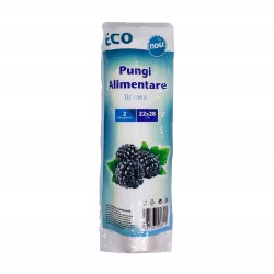 Pungi Alimentare 2 Kg, Dimensiune 22x28 cm, 400 Buc/Set, Pungi Alimentare 2 kg, Pungi Eco, Pungi Eco 2 kg, Pungi Alimentare pe Rola, Rola de Pungi, Set Pungi Alimentare, Pungi Polietilena, Pungi Congelator