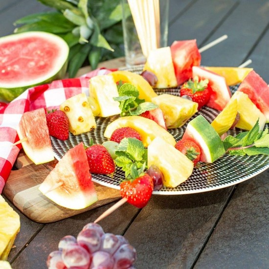 Bete din Lemn Bambus pentru Frigarui, 200 Buc/Set, 30x300 mm, Betisoare pentru Frigarui, Betisoare din Lemn pentru Catering, Betisoare din Bambus, Bete de Frigarui, Set Bete Frigarui, Bete din Lemn pentru Frigarui