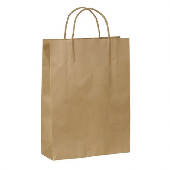 Set 100 Sacose din Hartie Natur, 25x10x30 cm, Ambalaje Hartie, Pungi si Plase Hartie Natur, Set Sacose Hartie, Pungi si Sacose de Hartie, Sacose Hartie cu Maner, Sacose Hartie Neimprimate, Pungi si Sacose Hartie Neimprimate, Sacose Hartie Simple