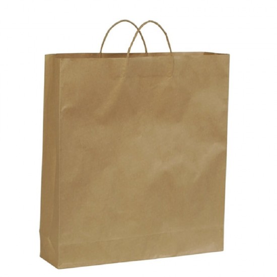 Sacose din Hartie Natur, Dimensiune 28x17x27 cm, 50 Buc/Bax, Pungi Hartie, Plase Hartie, Plase Hartie Maro, Pungi Hartie Maro, Sacose Hartie, Sacose Natur, Sacose Hartie Natur, Sacose Hartie cu Maner