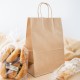 Sacose din Hartie Natur, Dimensiune 28x17x27 cm, 50 Buc/Bax, Pungi Hartie, Plase Hartie, Plase Hartie Maro, Pungi Hartie Maro, Sacose Hartie, Sacose Natur, Sacose Hartie Natur, Sacose Hartie cu Maner
