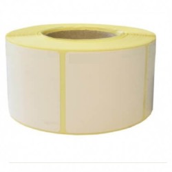 Etichete Semilucioase 50x60 mm, 1000 Etc/Rola, Autocolant Semilucios cu Adeziv Permanent