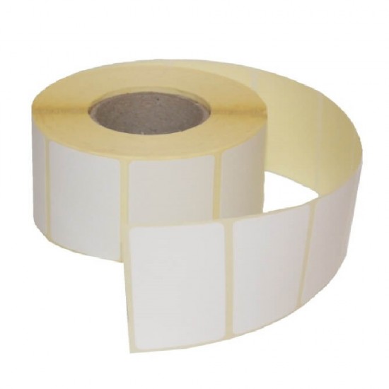 Etichete Semilucioase 58x43 mm, 1000 Etc/Rola, Autocolant Semilucios cu Adeziv Permanent, Etichete, Etichete Semilucioase , Etichete Autoadezive, Etichete Semilucioase Autocolante, Etichete Semilucioase Eco, Etichete Semilucioase Adezive