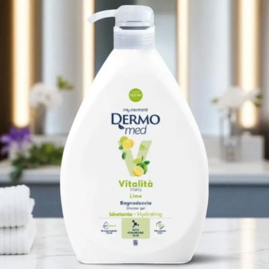 Sapun Lichid Dermomed, 1 L, Sapun Lichid Cu Lime