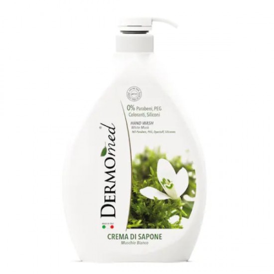 Sapun Lichid Dermomed, 1 L, Muschio Bianco