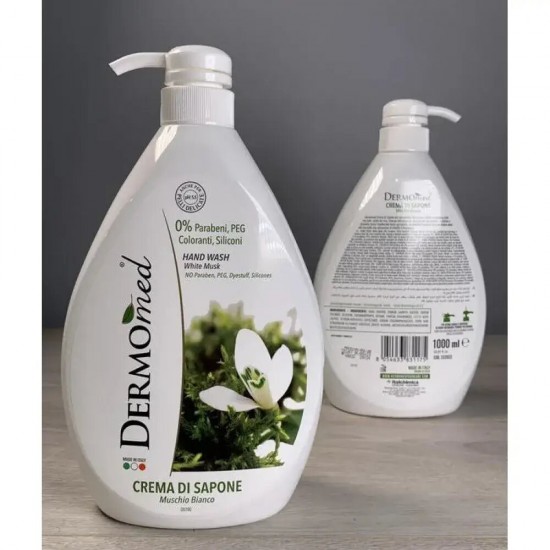 Sapun Lichid Dermomed, 1 L, Muschio Bianco