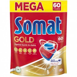 Capsule Pentru Masina De Spalat Vase Somat Gold, 60 Spalari