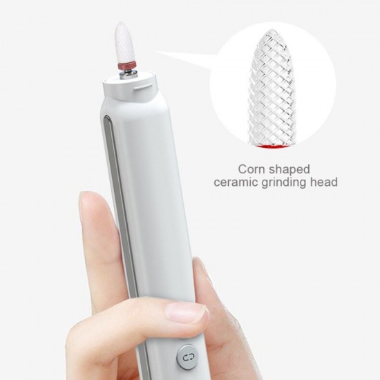 Pila Electrica pentru Unghii, Multifunctionala, Profesionala, Alba