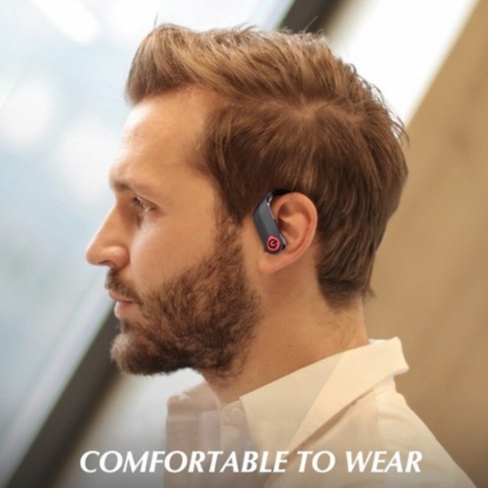 Casti Wireless Over-Ear Q83, Bluetooth 5.0, Cutie Incarcare, Impermeabil IPX4, Anulare Zgomot, Microfon Incorporat, HD Voice, Negre