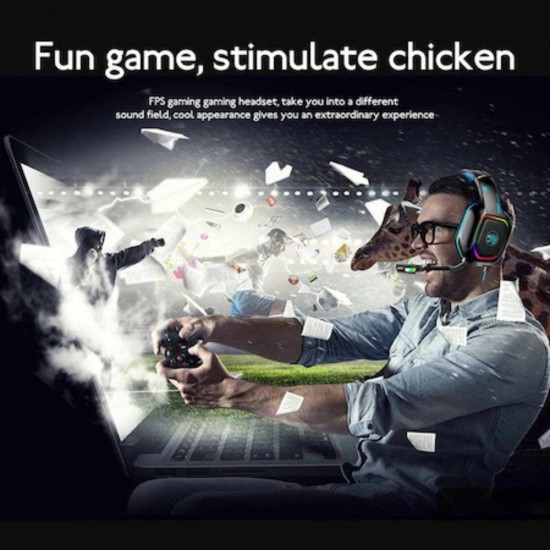 Casti Gaming A30 cu Microfon, Jack 3.5mm, USB, Negre