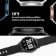 Smart Watch WAMA, KW19, Ecran 1.3 inch HD Rotund, Monitorizare Cardiaca, Tensiune. Oxigenare, Negru
