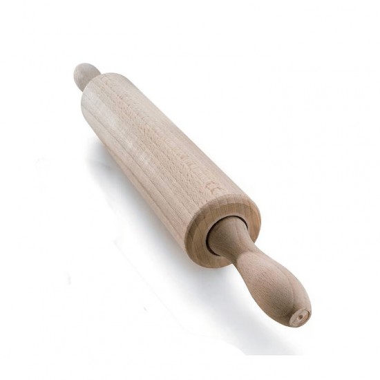 Sucitor Din Lemn Rotativ, Dimensiune 43 Cm, Culoare Maro