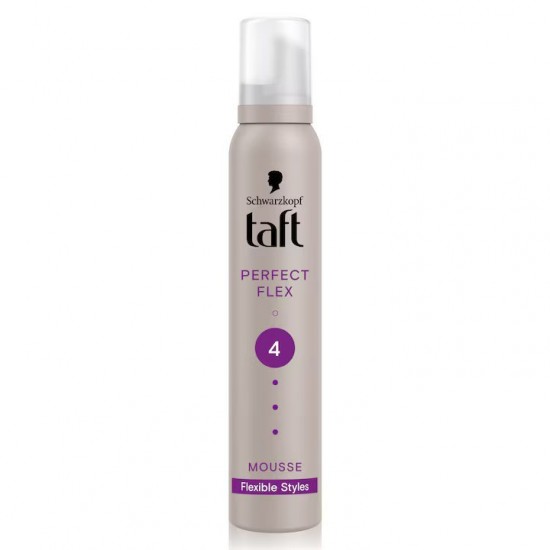 Spuma Modelatoare Taft Perfect Flex, Nivel Fixare 4, Formula Vegana, 200 Ml