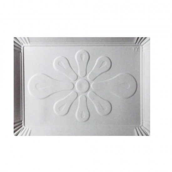 Tavite Albe T12 din Carton Duplex, 100 Buc/Set, 24x34 cm, 450 g/mÂ², Platouri Cofetarie, Platouri pentru Desert, Platouri pentru Deserturi, Platouri Albe, Platouri Albe Carton, Platouri Carton Duplex, Tavite Albe, Set Tavite Albe