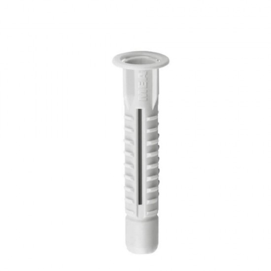 Set 25 Dibluri cu Guler Universal MEA, 12x71 mm, Dibluri, Dibluri Universale 12x71 mm, Dibluri Universale cu Guler, Dibluri Standard cu Guler, Dibluri Universale Nylon, Sisteme de Fixare, Elemente de Fixare, Accesorii Montaj