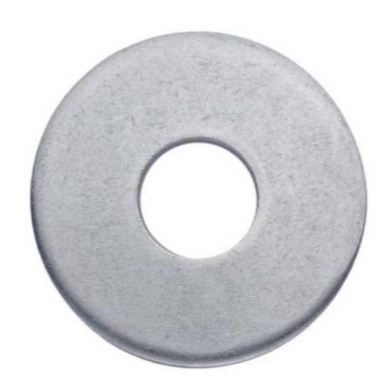 Set 100 Saibe Plate Zincate M16, Model DIN9021, Otel Zincat, Set Saibe M16, Saiba Plata Zincata pentru Lemn, Suruburi si Piulite, Elemente de Fixare Mobila, Accesorii Montaj, Elemente de Fixare Demontabile, Piulite si Saibe de Uz General