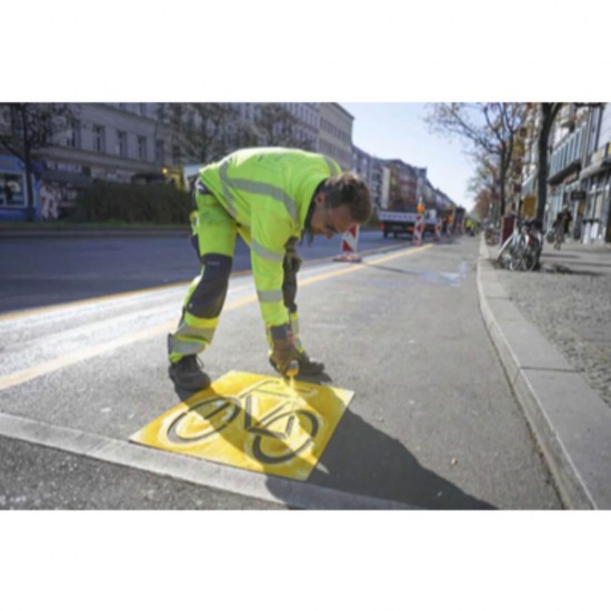 Spray Fluorescent pentru Marcaje Rutiere Color Mask, 500 ml, Alb, Spray Marcaje, Spray Fluorescent, Vopsea Spray, Vopsea Fluorescenta, Vopsea Marcaje Rutiere