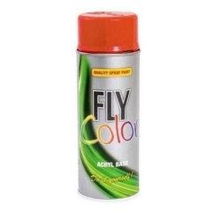 Vopsea Spray Decorativa Dupli-Color Fly Color, 400 ml, Portocaliu Pur, Spray Vopsea Decorativa, Vopsea Acrilica Decorativa, Vopsele Decorative Pulverizante, Dupli-Color Vopsea Decorativa, Vopsea Decorativa cu Pulverizator