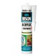Etanseizant Acrilic Bison, 300 ml, Alb, Bison Acrylic Universal, Mastic Etanseizant Acrylic Universal, Mastic Acrilic Etansare Bison, Silicon Alb Etansare, Adeziv Alb pentru Etansare, Adezivi Siliconici Bison, Silicon Flexibil Extensibil