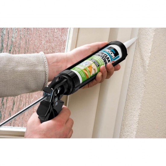 Mastic Etanseizant Bison Acrylic Universal, 300 ml, Gri, Etanseizant Acrilic, Mastic Etanseizant Universal, Mastic Etanseizant Acrilic, Etanseizant Universal, Mastic Etansare, Mastic Etansare Universal