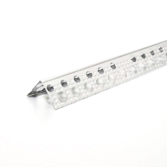 Set 50 Coltare Aluminiu Premium, 30x30x0.35 mm, 3 m, Fara Plasa, Profil pentru Colt Exterior, Coltar Exterior, Coltar Aluminiu, Profil Colturi, Profil Colturi Exterioare, Profil Protectie Colturi, Profil Protectia Colturilor, Profile Colturi Exterioare