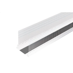 Profil PVC pentru Dilatatie, 2 m, Alb, cu Plasa, pentru Suprafete Plane sau cu Unghi, Profil PVC Dilatatii, Profil Dilatatii, Profile Dilatatii, Profil pentru Dilatatie, Profil pentru Dilatatii, Profil PVC pentru Dilatatii, Profile PVC pentru Dilatatii