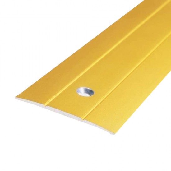 Profil Trecere Aluminiu, 38mm x 2.7m, Auriu, Model 3124, Profil Trecere, Profil pentru Trecere, Profil Trecere Pardoseli, Profil Trecere Podele, Profil Trecere Pardoseala, Profil Trecere Podea, Profil pentru Podea