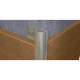 Profil Aluminiu Colt Exterior, 10mm x 2.5m, Argintiu, Model TRA100/00, Profil pentru Colt Exterior, Profil Colturi, Profil Colturi Exterioare, Profil Protectie Colturi, Profil Aluminiu Colt Exterior, Profil Protectia Colturilor, Profile Colturi Exterioare