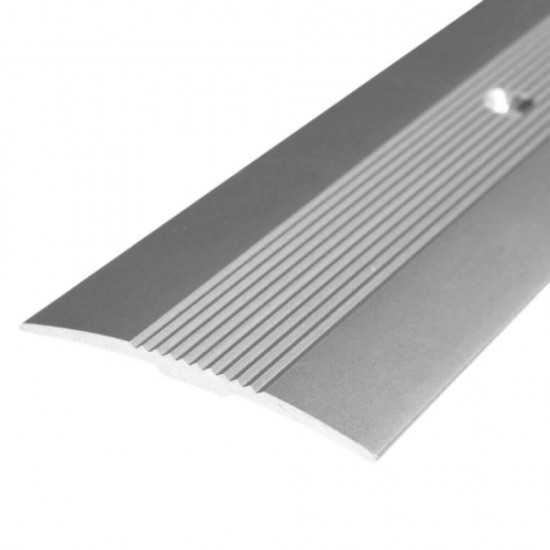 Profil de Trecere din Aluminiu 2829, 37.5 mm x 2.7 m, Argintiu, Profil de Trecere, Profil de Trecere Pardoseli, Profil de Trecere Aluminiu, Profil de Trecere Fara Diferenta la Nivel, Profil Trecere Pardoseli