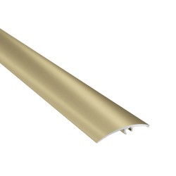 Profil Trecere cu Functie Dubla 4155, 41mm x 2.7m, Aluminiu, Auriu, Profil Trecere Pardoseala, Profil de Trecere Functie Dubla, Profil de Trecere Aluminiu, Profile de Trecere Parchet, Profil Trecere cu Functie Dubla Pardoseli