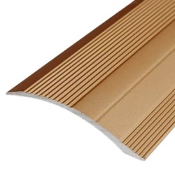 Profil Trecere cu Functie Dubla 3047, 30mm x 0.9m, Aluminiu, Bronz, Profil Trecere Pardoseala, Profil de Trecere Functie Dubla, Profil de Trecere Aluminiu, Profile de Trecere Parchet, Profil Trecere cu Functie Dubla Pardoseli