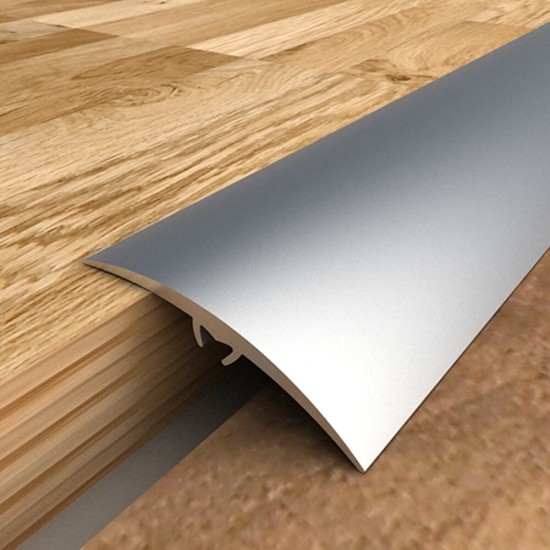 Profil Trecere Aluminiu, 30mm x 2.7m, Nuc, Functie Dubla, Model 3047, Profil Trecere, Profil pentru Trecere, Profil Trecere Pardoseli, Profil Trecere Podele, Profil Trecere Pardoseala, Profil Trecere Podea, Profil pentru Podea