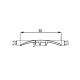 Profil Trecere Aluminiu, 30mm x 2.7m, Cires, Functie Dubla, Model 3047, Profil Trecere, Profil pentru Trecere, Profil Trecere Pardoseli, Profil Trecere Podele, Profil Trecere Pardoseala, Profil Trecere Podea, Profil pentru Podea