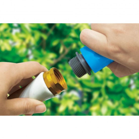 Cupla de Imbinare AQUACRAFT Soft-Touch, 15-19mm, Accesoriu pentru Interconectare Furtunuri, Cupla Imbinare Furtunuri, Cupla Soft Touch, Cupla Ergonomica, Cupla pentru Imbinare Furtunuri, Cupla Interconectare Plastic