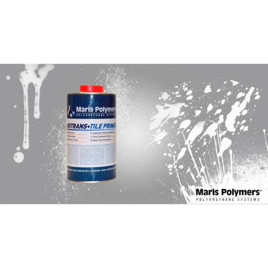 Amorsa Membrane Transparente MARIS POLYMERS 1Kg,  Maritrans Tile Primer, Amorsa Transparenta, Amorsa Monocomponenta, Amorsa Transparenta pentru Membrane, Amorsa pe Baza de Solventi, Primer Trasparent