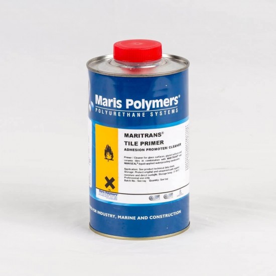 Amorsa Membrane Transparente MARIS POLYMERS 1Kg,  Maritrans Tile Primer, Amorsa Transparenta, Amorsa Monocomponenta, Amorsa Transparenta pentru Membrane, Amorsa pe Baza de Solventi, Primer Trasparent