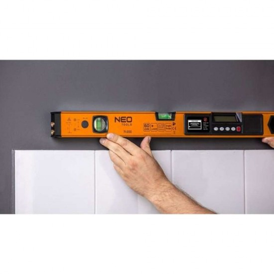 Dreptar Kapro 154 cu Profil Trapez, 200 cm