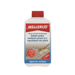 Solutie Mellerud Curatare Gresie si Piatra, 1 L, Solutie pentru Curatarea Suprafetelor din Piatra, Solutie pentru Curatarea Gresiei, Solutie Curatat Gresia, Solutie Gresie, Solutii Pardoseala de Gresie, Solutie Pardoseala de Piatra