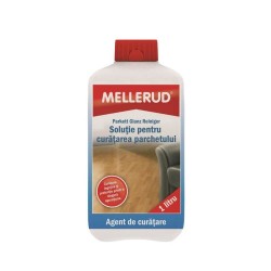 Solutie Curatare Parchet Mellerud, 1 L, Solutie pentru Curatarea Parchetului, Solutii Curatat Parchet, Solutie Ingrijire Parchet, Solutie Pardoseala Lemn, Detergent Pardoseli Lemn, Detergent Parchet, Detergent Podea Lemn, Detergenti Suprafete de Lemn